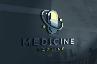 do medical, dental, health and pharmacy logo