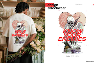 make luxury streetwear designs for your clothing brand