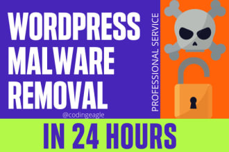 remove malware wordpress hacked website and improve website security