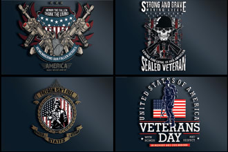 design skull, army, military, tactical, badge or emblem logo