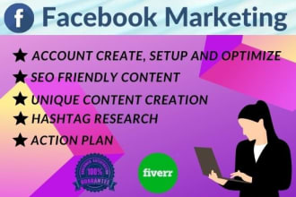 manage your facebook page and be your marketing manager