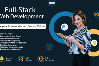 transform your business idea into a custom website