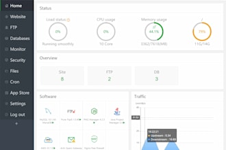 install web hosting server on vps