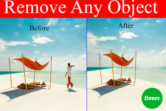 do object and background remove professionally in 24 hours