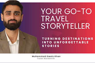 write unique and engaging travel blog posts and articles