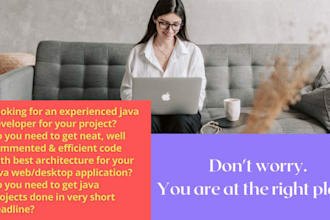 develop java applications in jsp,jsf,web services rest,soap on spring boot