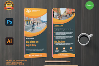create dl flyer design for you in 20 hours
