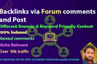 do forum backlinks forum posting service