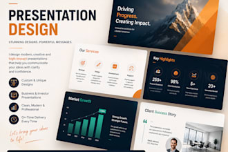 design presentation and pitch deck