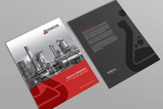 design corporate brochure,company profile,magazine quickly
