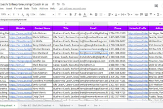 build contact list and b2b leads for your business