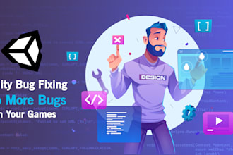 debug unity projects and fix errors, crashes, and builds