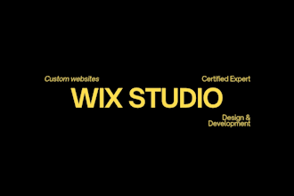 design, redesign or fix website in wix studio
