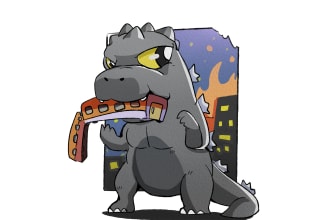 design a pop culture chibi monster in my style