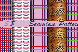 design seamless textile patterns