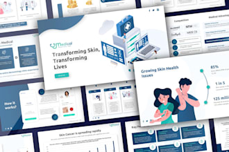 design powerpoint presentation and startup pitch deck