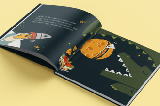 illustrate a picture book based on your text