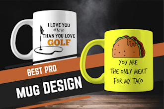 design coffee mug or cup for you