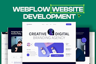 be your webflow expert, design or develop webflow website, figma to webflow