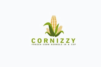 design a prospective and innovative frozen foods company logo in 1 day