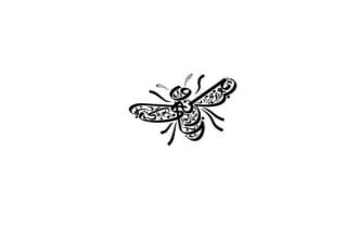 design ancient honey logo in 1 day