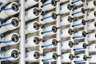 design industrial water treatment plant