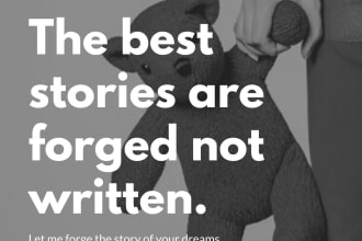 write short and captivating fiction stories