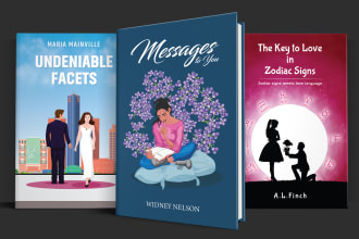 create unique book cover, ebook cover, amazon kindle KDP cover