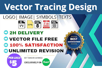 vectorize logo, vector tracing, redraw, convert image to vector