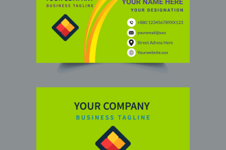 do simple business card design for your business