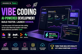 create full stack apps using lovable, cursor and vibe coding