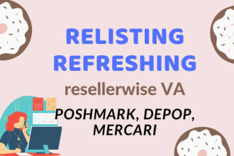 croslist your items poshmark, ebay, shopify
