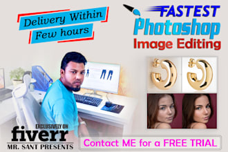 do remove background, photo retouching, all image editing