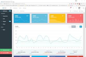 design and develop web application