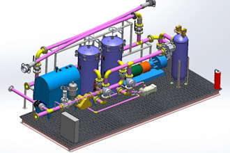 do pressure vessel, piping, storage tanks drawings