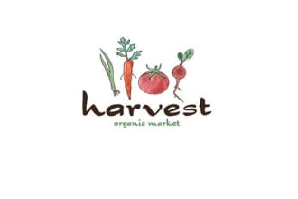design harvest organic market is looking logo in 1 day