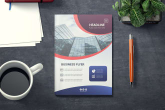 design a flyer poster for sports, education, gym, fitness