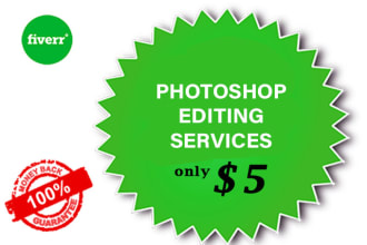 do product photo editing, retouching in photoshop