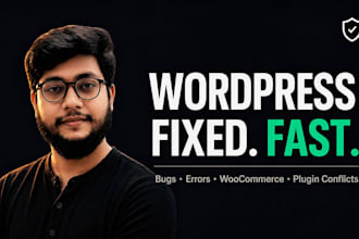 fix wordpress errors, bugs, and woocommerce issues fast