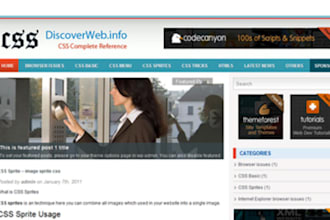 do wordpress design adjustment