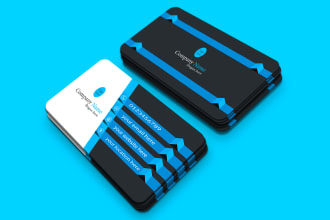 design modern and creative business card or visiting card