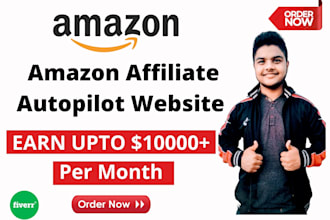 setup amazon affiliate website or autopilot for passive income