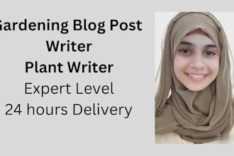 be your gardening blog post and plant writer