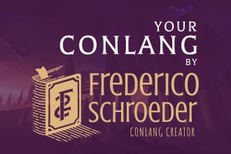 create your conlang, realistic fictional language