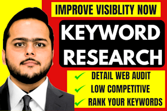 do SEO refined keyword research with top notch website audit