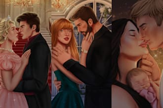 draw your characters in a unique style