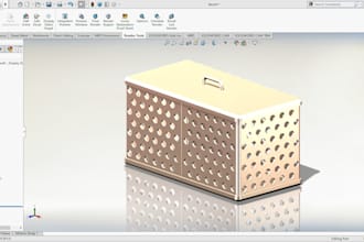 do any mechanical drawing in solidworks with 8k rendering