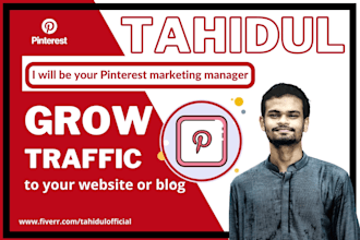 be your pinterest marketing manager