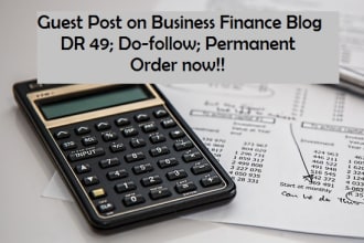 do a guest post on the finance and retirement website