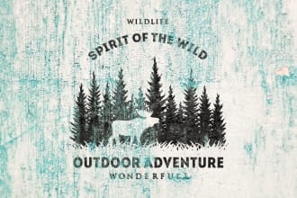 create modern nature inspired logo design